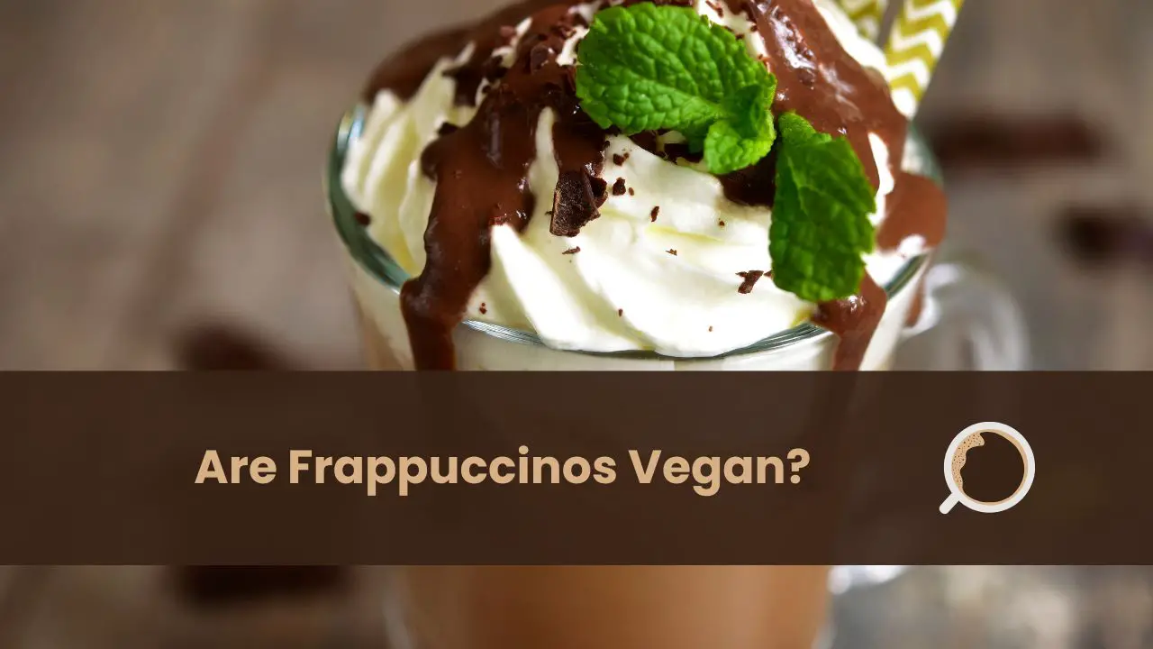 are frappuccinos vegan