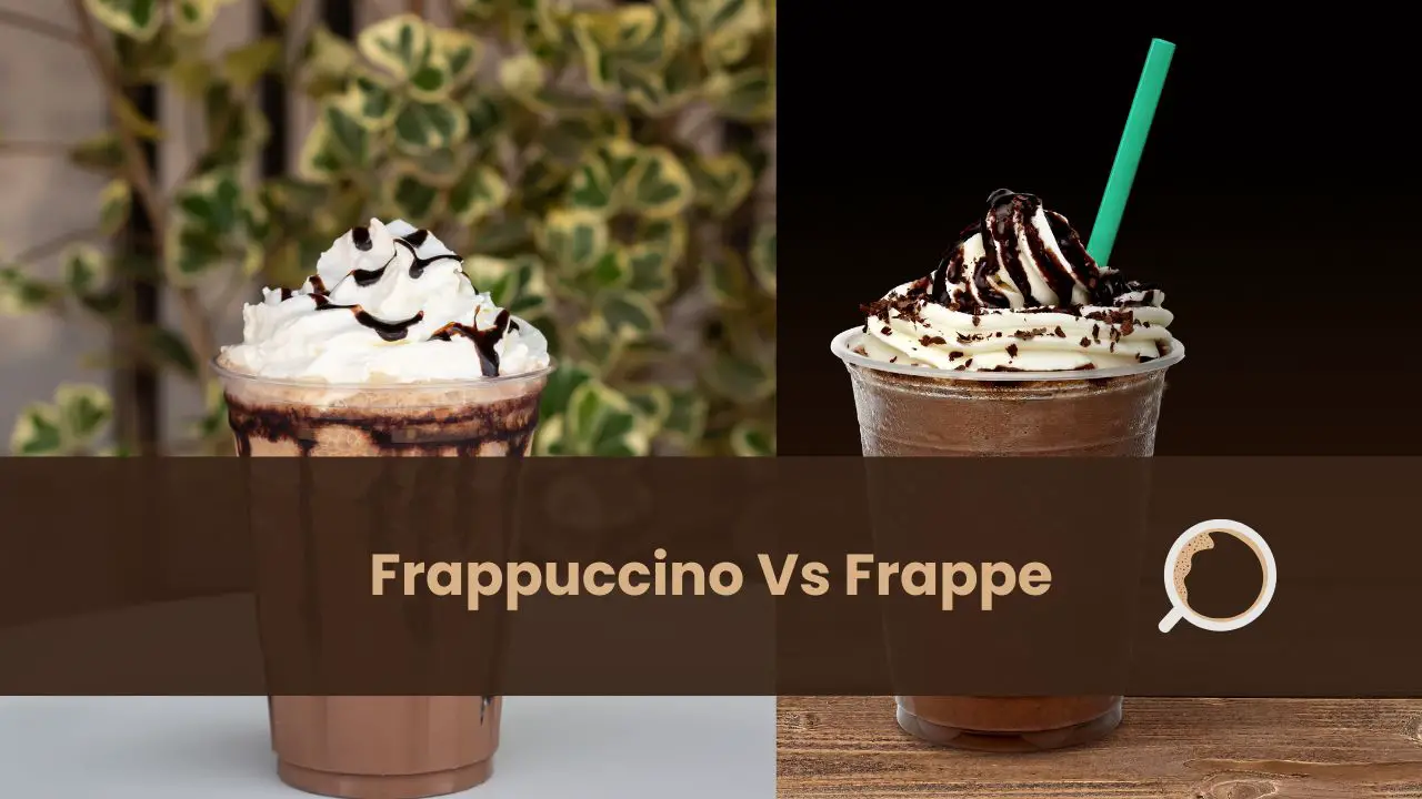 frappuccino vs frappe
