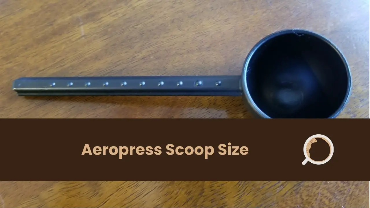 Aeropress scoop size