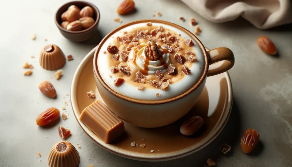 toffee nut cappuccino