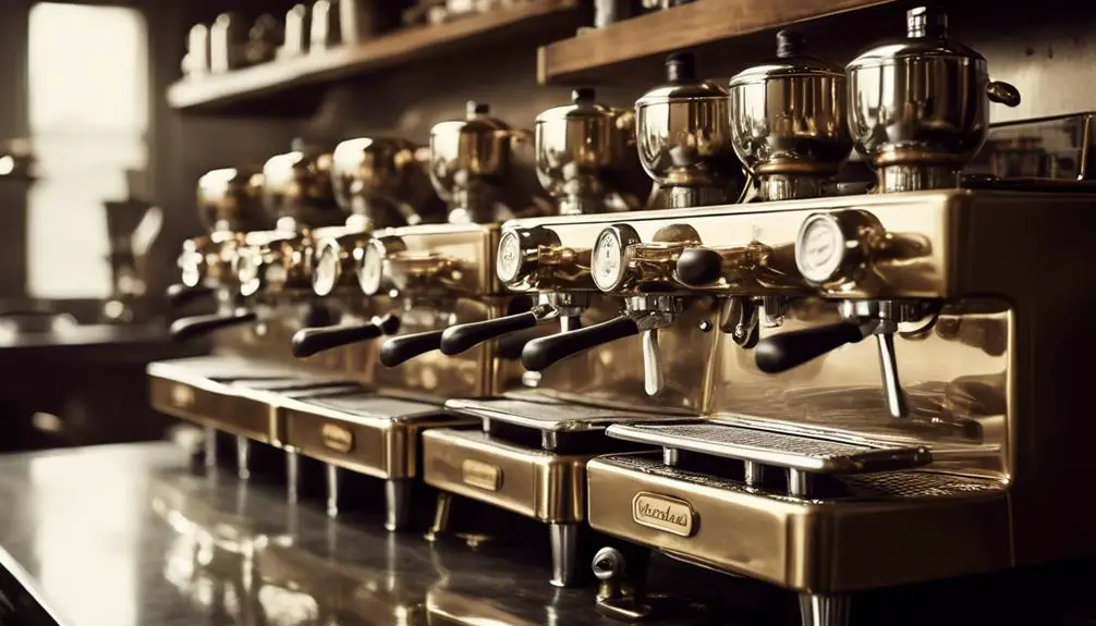 classic espresso making apparatuses