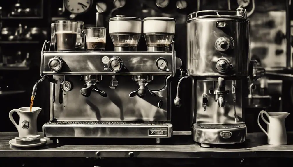 key differences in espresso machines