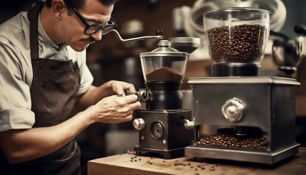 optimal coffee bean grinding