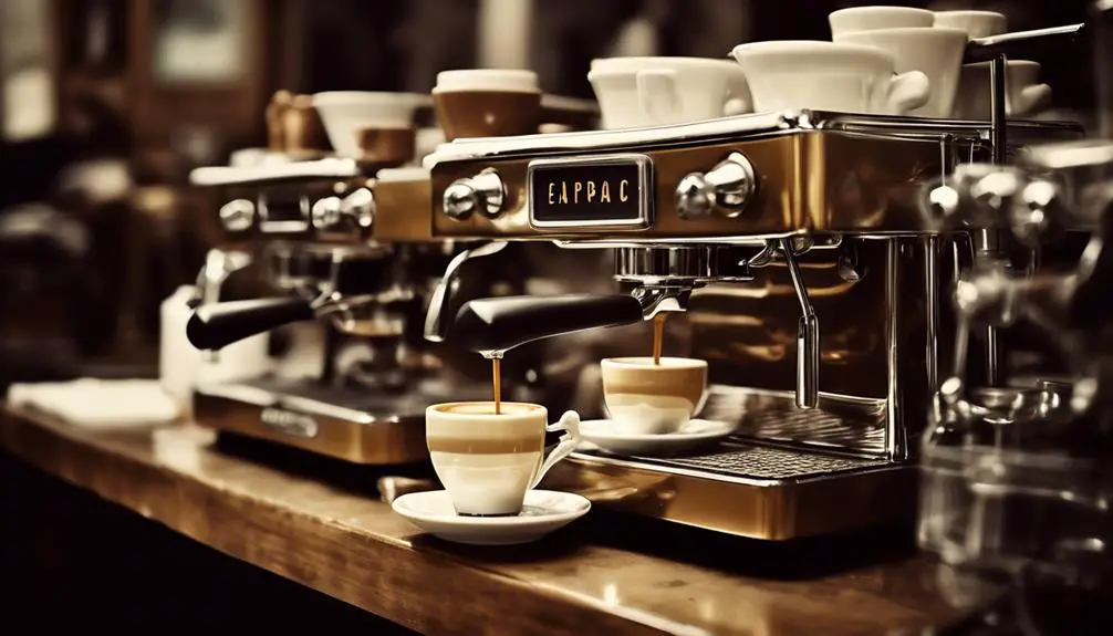 traditional manual espresso machines