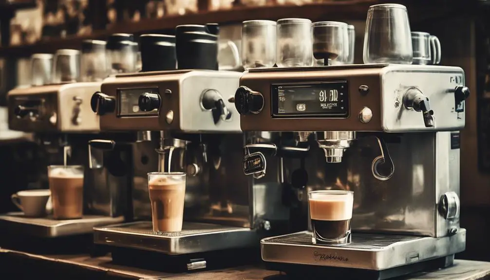 water filtered espresso machines